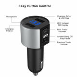 FM Transmitter Wireless Bluetooth Car Kit Radio Adapter Music Player USB Charger