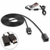 2 Pack 3M Extension Cable Nintendo Classic NES Mini / SNES Mini Controller Wii U
