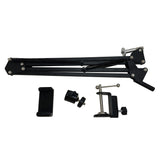 TechFlo Universal Adjustable Arm Desk Stand Flexible Mount Stand for Smartphones