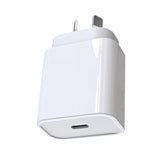 TechFlo 18W PD Fast Charging Wall Adapter & MFI Certified Cable for Apple iPhone