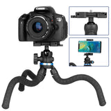 TechFlo Professional Flexible Tripod Stand Monopod for Phone Camera GoPro DSLR