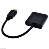 TechFlo 1080P HDMI Male to VGA Female Video Adapter Converter Built In Chipset