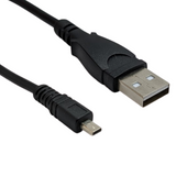 TechFlo UC-E6 Sync Photo Transfer Data USB Cable for Nikon Coolpix