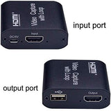TechFlo 4K HDMI Video Capture Card HDMI to USB 2.0 Video Capture with Loop Out