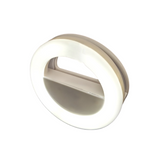 TechFlo Mini Clip-on Selfie Ring Fill Light Camera Photography for iPhone Galaxy