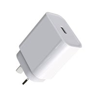 TechFlo 18W Fast Charging USB C PD Wall Charger for Samsung Galaxy S20 S10 S9 S8