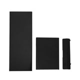 TechFlo 3 Pack Black Replacement Door Slot Panel Covers for Nintendo Wii Console