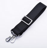 Adjustable Single Shoulder Strap For Laptop Gym Sports Bag Black Metal Hook