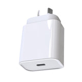TechFlo 18W Fast Charging USB C PD Wall Charger for Samsung Galaxy S20 S10 S9 S8