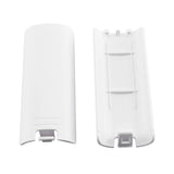 TechFlo 2 Pack Replacement Controller Remote Battery Door Cover for Nintendo Wii