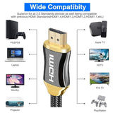 TechFlo Pro Shield 1.5m HDMI 2.0 4k 1080P Cable with Ethernet ARC Ultra HD Audio