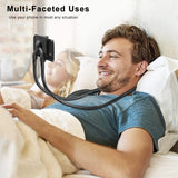 TechFlo Flexible Lazy Neck Mobile Phone Stand Bendable Holder for Smartphones