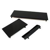 TechFlo 3 Pack Black Replacement Door Slot Panel Covers for Nintendo Wii Console