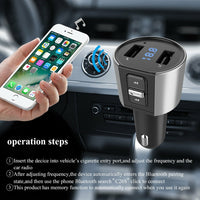 FM Transmitter Wireless Bluetooth Car Kit Radio Adapter Music Player USB Charger